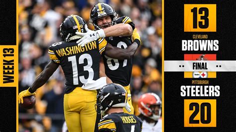 final score for steelers|steelers game score today.